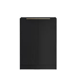 Byron/Bondi Laundry 630 Black Oak Base Cabinet