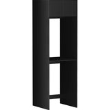 Hampshire Laundry 2100 Black Tall Washing Machine Cabinet