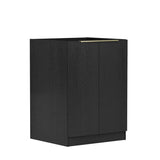 Byron/Bondi Laundry 630 Black Oak Base Cabinet