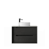 Byron 750mm Black Oak Wall Hung Vanity