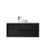 Byron 1200mm Black Oak Wall Hung Vanity
