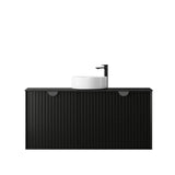 Marlo 1200mm Matte Black Wall Hung Vanity