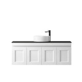 Hampton Mark II 1200mm Satin White Wall Hung Vanity