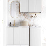 Bondi White Laundry Kit 1715x600x2100