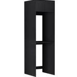 Byron/Bondi Laundry 2100 Black Oak Tall Washing Machine Cabinet