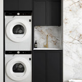 Hampshire Black Laundry Kit 1305x600x2100