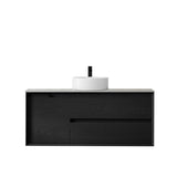 Byron 1200mm Black Oak Wall Hung Vanity