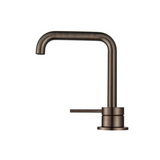 Mica Soft-Square Hob Basin Mixer Set