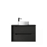 Byron 750mm Black Oak Wall Hung Vanity