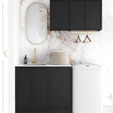 Hampshire Black Laundry Kit 1715x600x2100