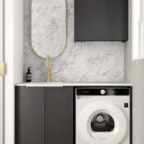 Byron/Bondi Black Oak Laundry Kit 1305x600x2100