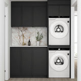 Hampshire Black Laundry Kit 1715x600x2100