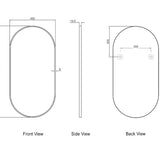 Noosa Metal Frame Mirror