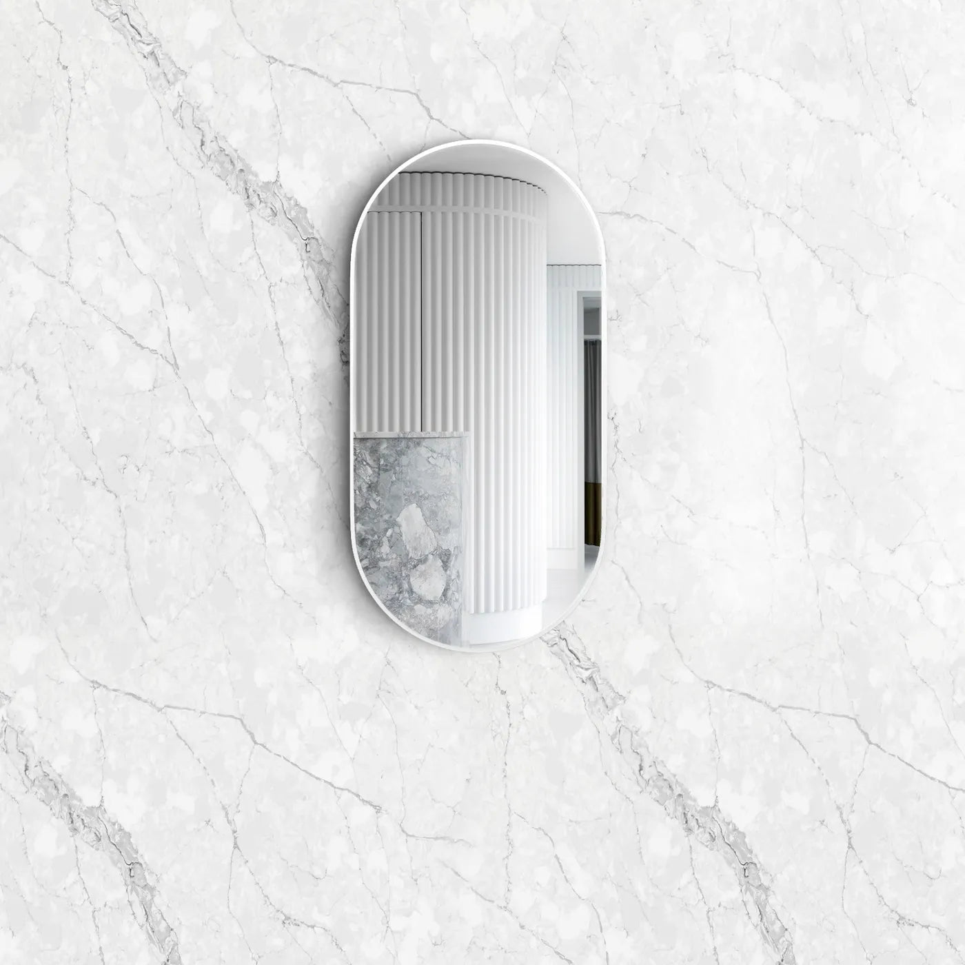 Noosa Metal Frame Mirror
