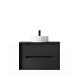 Byron 750mm Black Oak Wall Hung Vanity