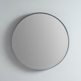 MODERN ROUND MIRROR WITH PORTABLE MAGNIFIER