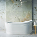 Ritz Bathtub Matt White