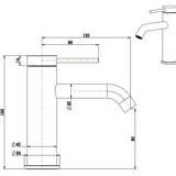 Mica Basin Mixer