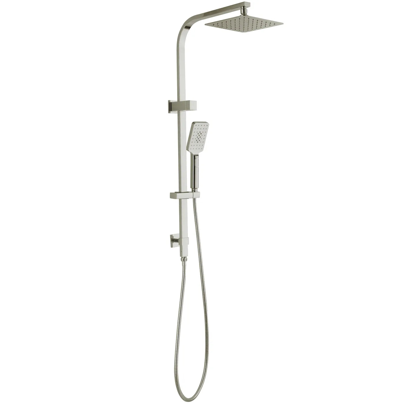 Taran Twin Shower On Rail Top Inlet Square