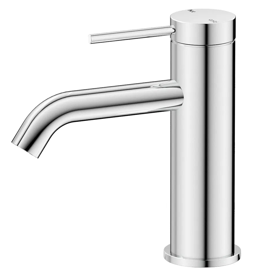 Mica Basin Mixer - Curved Spout
