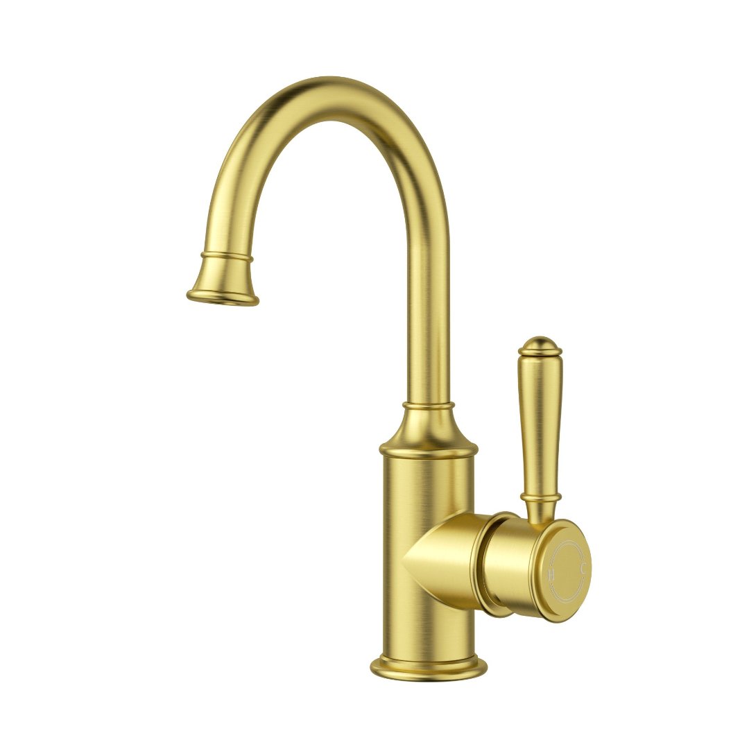Clasico Basin Mixer – Gooseneck - Standard Handle