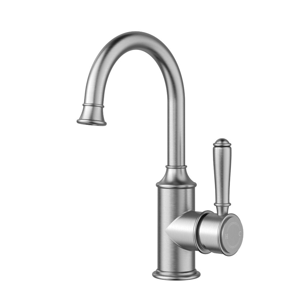 Clasico Basin Mixer – Gooseneck - Standard Handle