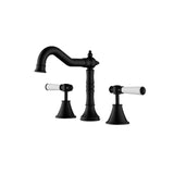Clasico Countertop BasinBath Set - Ceramic Handle