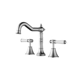 Clasico Countertop BasinBath Set - Ceramic Handle
