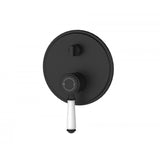 Clasico Shower Mixer with Diverter - Trim Kit - Ceramic Handle