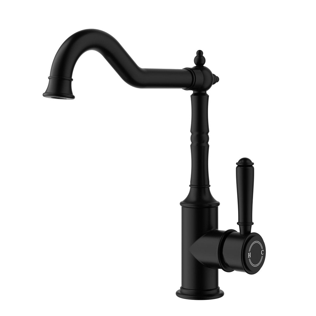 Clasico Sink Mixer Curve - Standard Handle