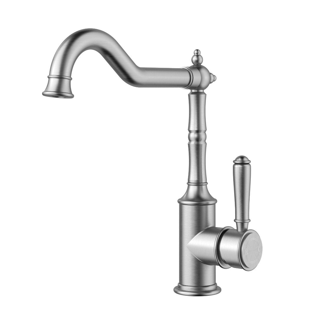 Clasico Sink Mixer Curve - Standard Handle
