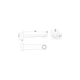 Celsior Bath Spout - 180mm