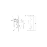 Celsior Shower Mixer with Diverter