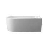 Zumi Mila Corner Freestanding Bathtub