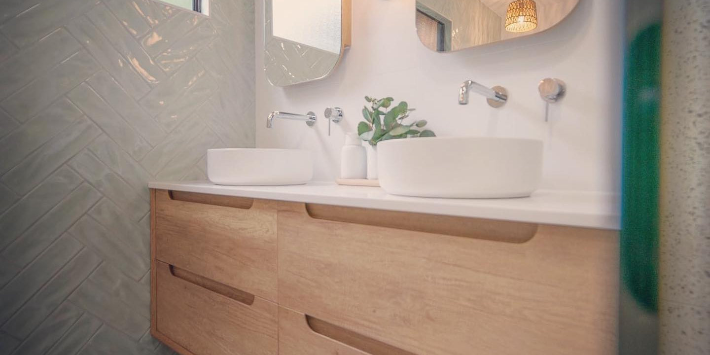 Satisfied customer sharing their experience with the new bath and tile products from Flat Hill Studio Bathroom.