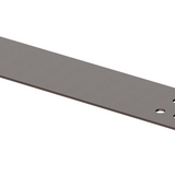 Mica Fluted Stainless Shelf - 400mm