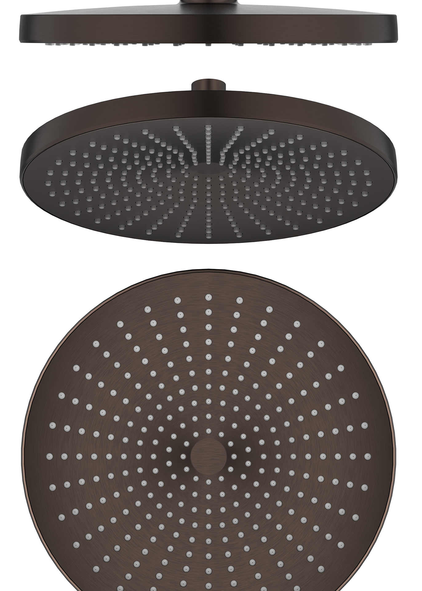 Mica 6H Shower Head -250mm