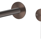 Mica Wall-Spout Combo – Curved Spout – 2P – TRIM KIT ONLY