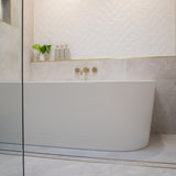 Mila Corner Freestanding Bathtub
