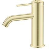 Mica Basin Mixer - Curved Spout