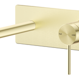 Mica Wall-Spout Combo – Curved Spout – 1P – TRIM KIT ONLY