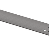 Mica Fluted Stainless Shelf - 400mm
