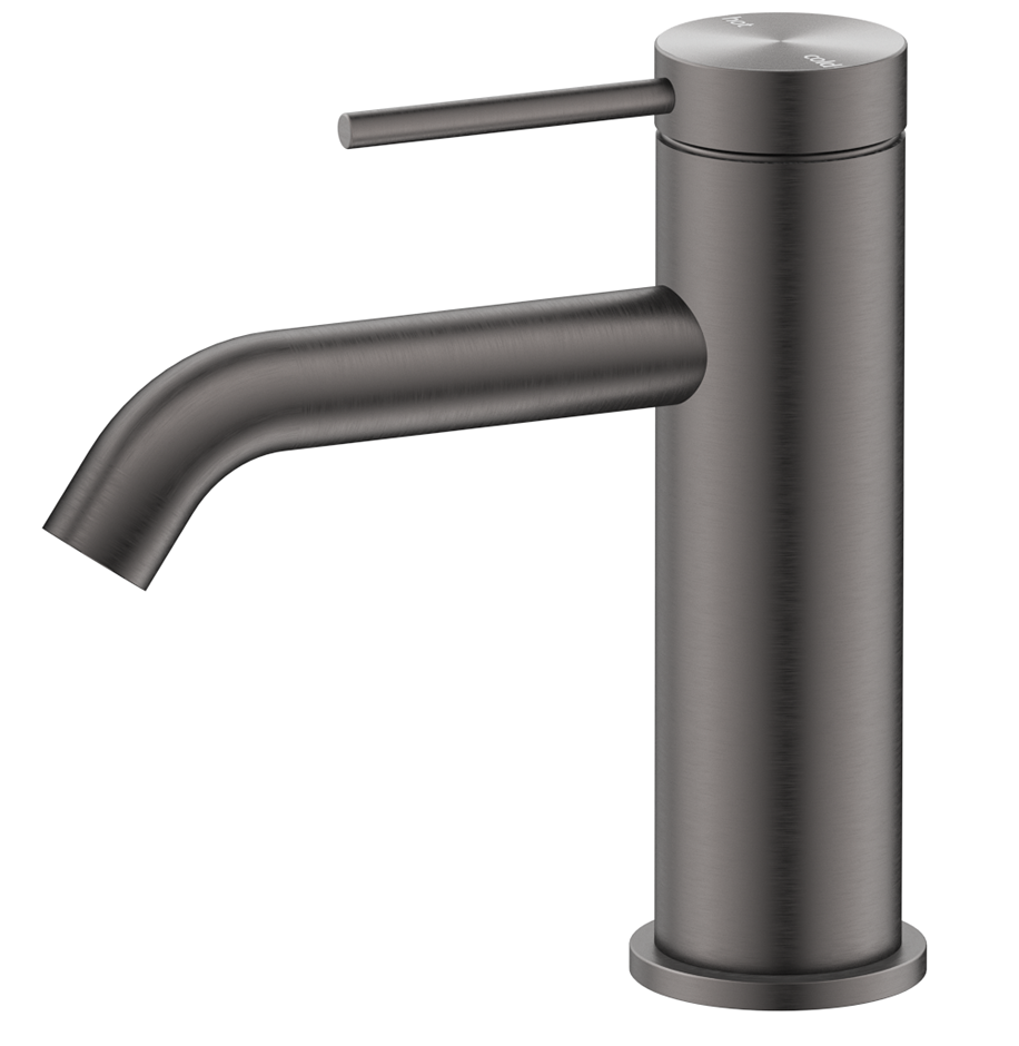 Mica Basin Mixer - Curved Spout