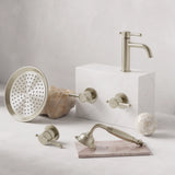 Harrington Quarter Turn Wall Tap Set