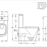 Stella Rimless Toilet Suite
