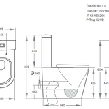 Avis Rimless Toilet Suite