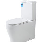 Zeus Rimless Tornado Toilet Suite