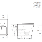 Qubist Wall Faced Floor Pan