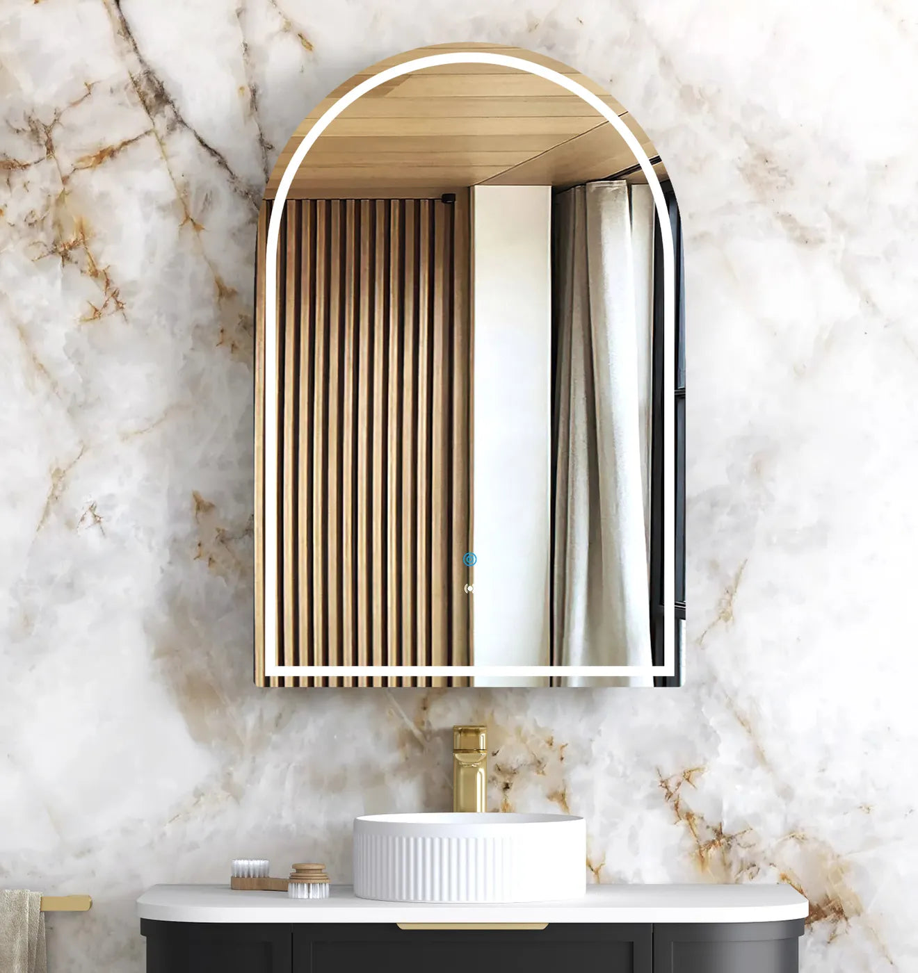 LED Archie Shaving Cabinet Premium Edition
