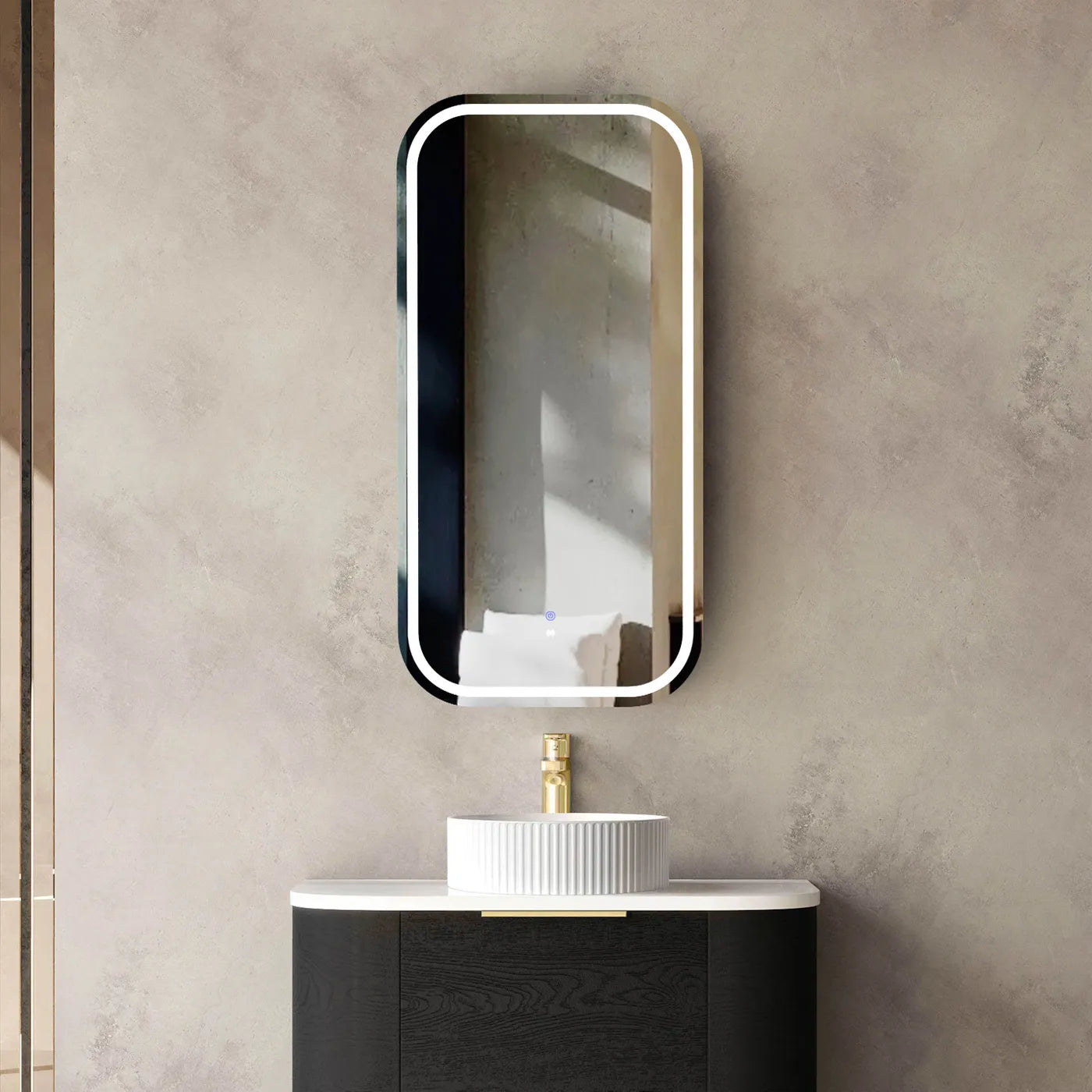 LED Newport Shaving Cabinet Premium Edition